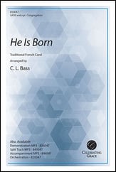 He Is Born SATB choral sheet music cover